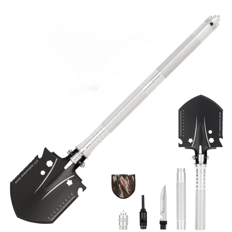 camping tactical shovel folding ordnance shovel military shovel for hiking camping adventure