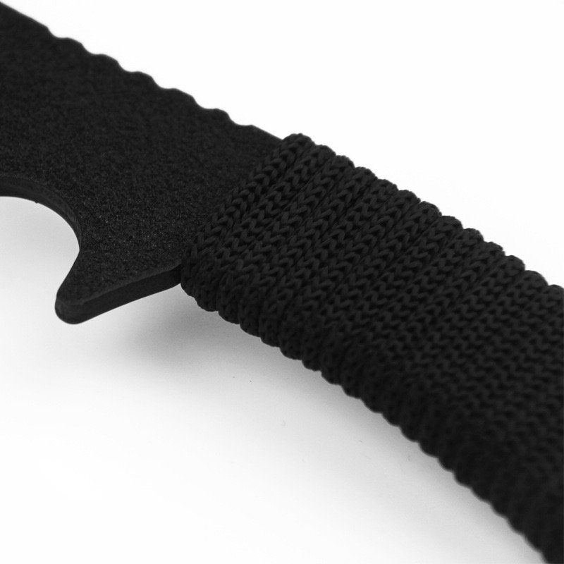 throwing axes tomahawks wrapped handle flat black cord for outdoor hiking , garden ,survival gear