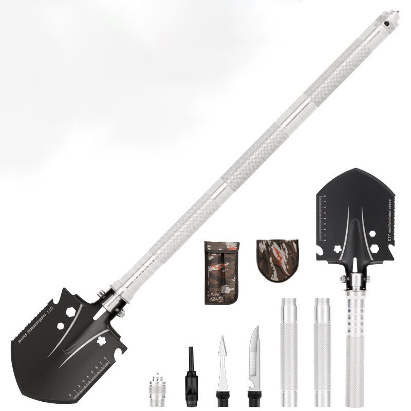 camping tactical shovel folding ordnance shovel military shovel for hiking camping adventure