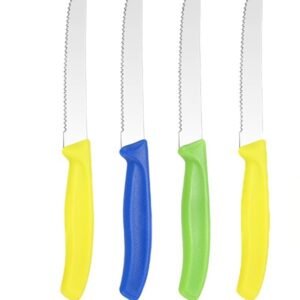 3 pcs/ 4pcs/5pcs 5 inches stainless steel kitchen knife set serrated steak knife vegetable & meat cutting knife