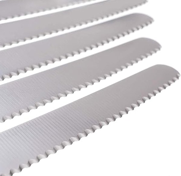 3 pcs/ 4pcs/5pcs 5 inches stainless steel kitchen knife set serrated steak knife vegetable & meat cutting knife